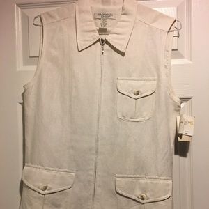 Innovation Sport Linen Blend Top